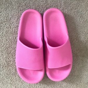 Woman’s rubber sandals! Used once!